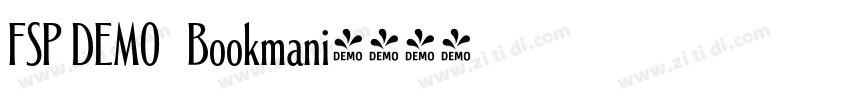 FSP DEMO   Bookmani字体转换